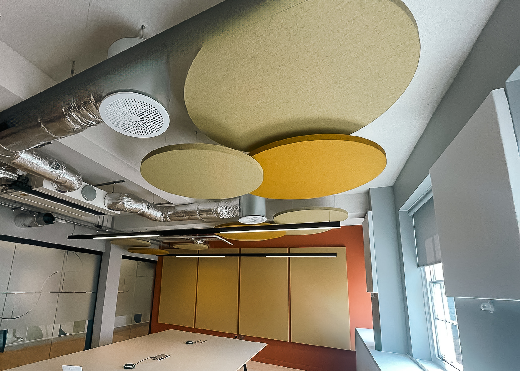 Acoustic Installation - Nestle London Office